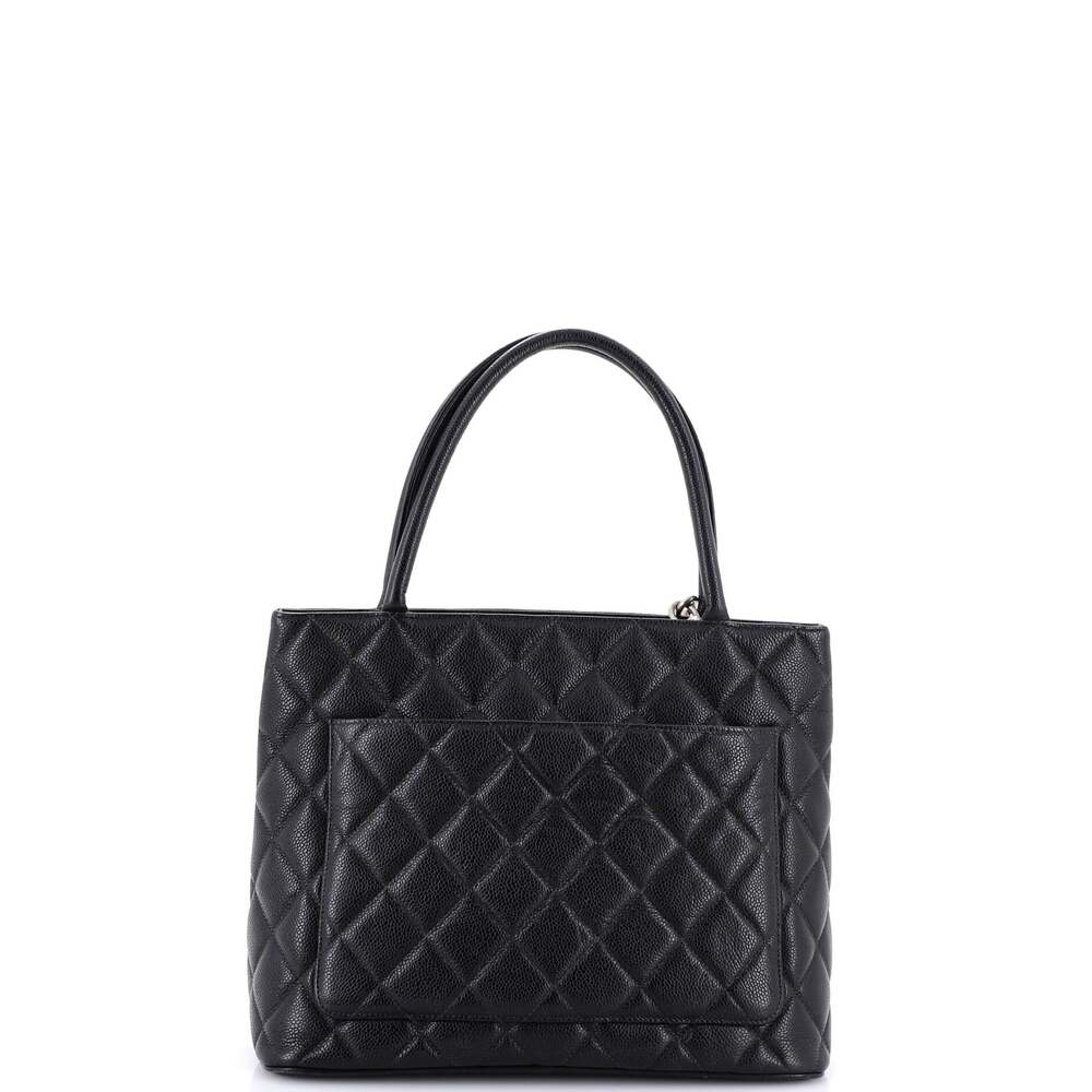 Chanel Medallion Tote Quilted Caviar #255006C27B - Picture 3 of 8